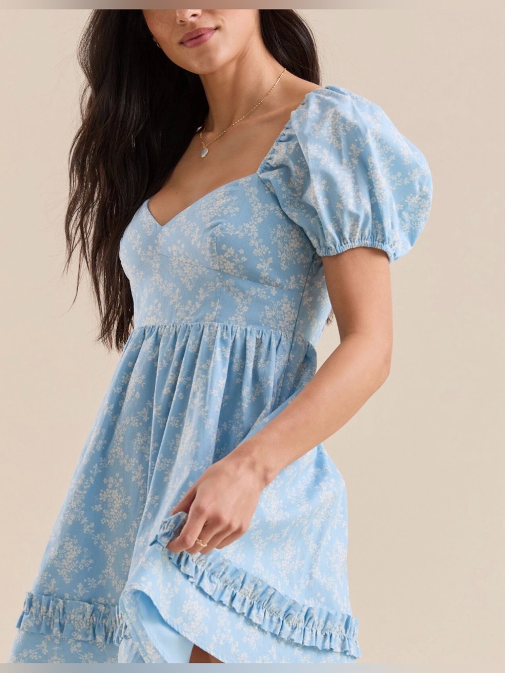 Altar’d State Meggie Floral Babydoll Dress